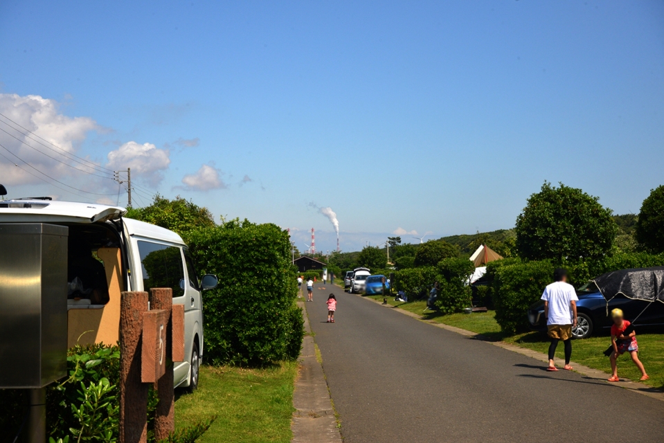 日川浜オートキャンプ場