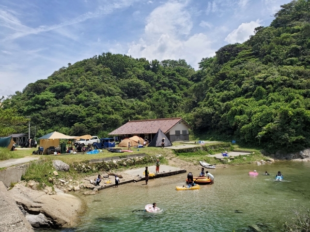 櫛島森林公園 林間キャンプ場